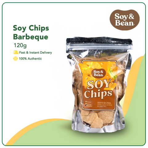 Soy & Bean BBQ Soy Chips 120g