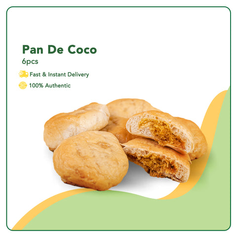 Balai Pandesal Pan de Coco 6pcs