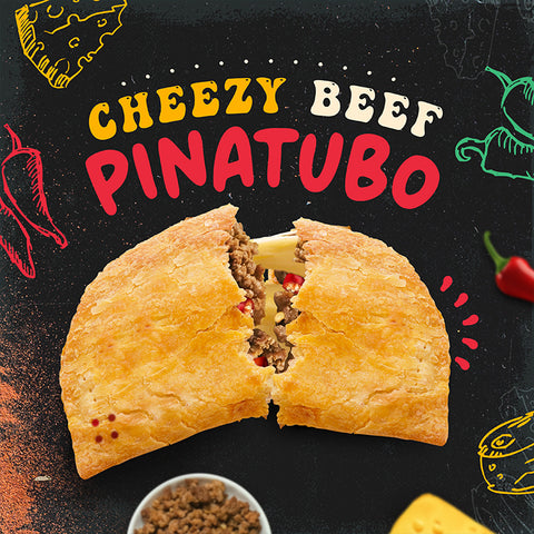 Jamaican Pattie Baked Cheezy Beef Pinatubo 1pc