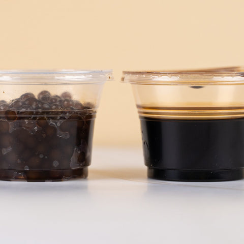 Soy & Bean Extra Syrup and Sago