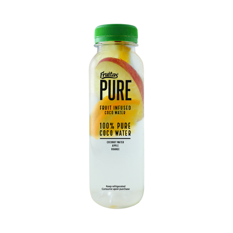 Fruitas Infused C’ BREEZE - Fruit Infused Coco Water, Apple & Orange