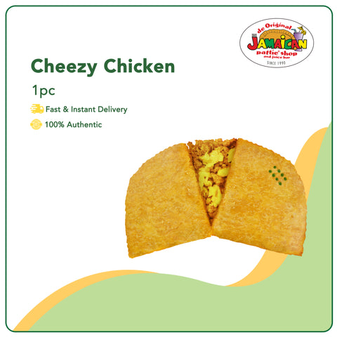 Jamaican Pattie Baked Cheezy Chicken 1pc