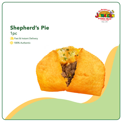 Jamaican Pattie Baked Shepherd’s Pie 1pc