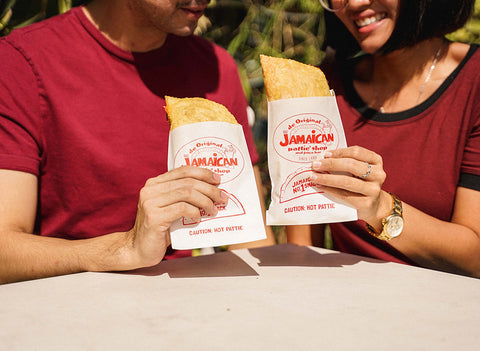 Jamaican Pattie Frozen Cheezy Beef Pinatubo Box of 10