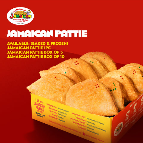 Jamaican Pattie Baked Beefy Mushroom 1pc