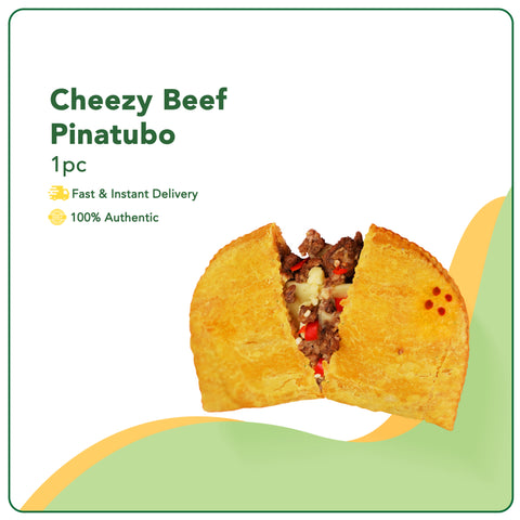 Jamaican Pattie Baked Cheezy Beef Pinatubo 1pc