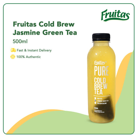 Fruitas Pure Cold Brew Jasmine Green Tea 500ml