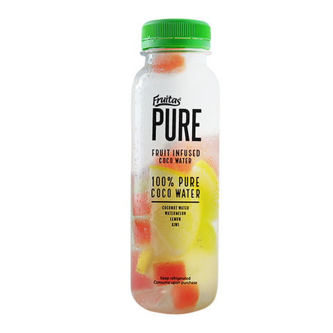 Fruitas Infused KOOL QUENCHER - Fruit Infused Coco Water, Watermelon, Lemon & Kiwi