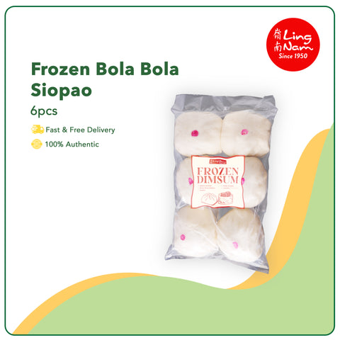 Ling Nam Frozen Bola Bola Siopao 6pcs