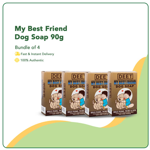 My Best Friend Dog Soap 90g (4 pieces)