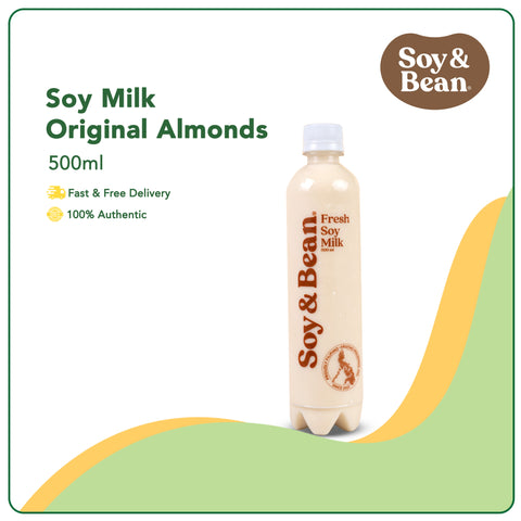 Soy & Bean Soy Milk - Original Almonds 500ml