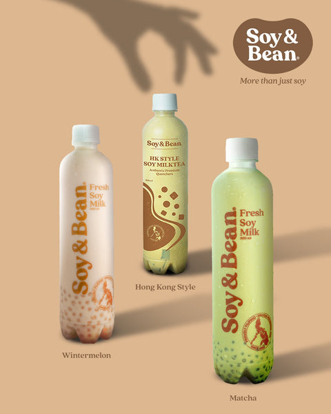 Soy & Bean HK Style Soy Milk Tea 500ml