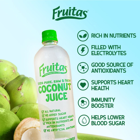 Fruitas Coconut Juice 500ml (20 bottles)