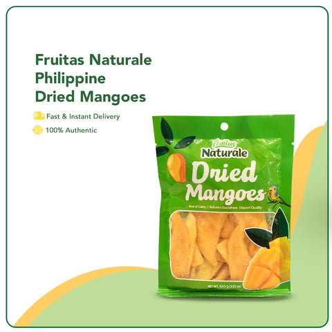 Fruitas Naturale Philippine Dried Mangoes 100g