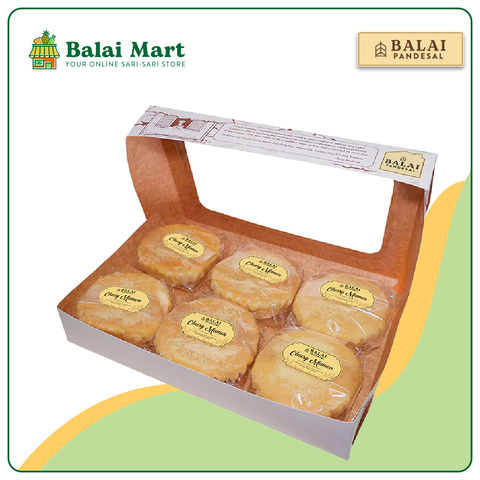 Balai Pandesal Cheesy Mamon Pasalubong Box of 6