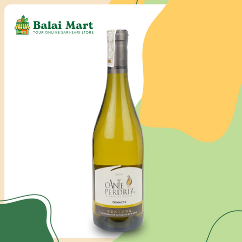 Canteperdrix Blanc 2016 AOP Ventoux Vignoble Demazet White 750ml