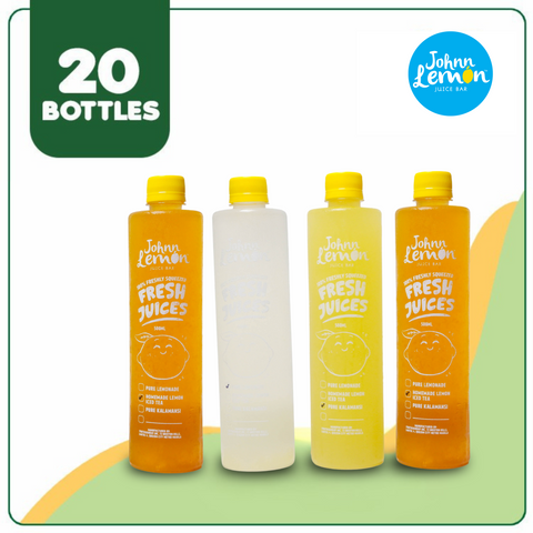Johnn Lemon Fresh Juice 500ml (20 pcs)