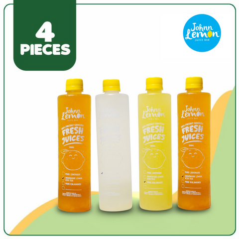 Johnn Lemon Fresh Juice 500ml (4 pcs)