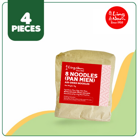 Ling Nam 8Noodles Egg Noodle 1kg Set of 4