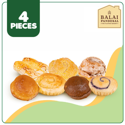 Balai Pandesal Sweet Bread (4 pcs/packs)