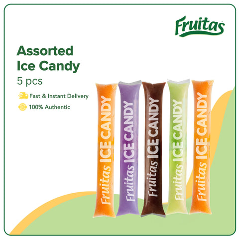 Fruitas Ice Candy Assorted Flavor Bundle of 5