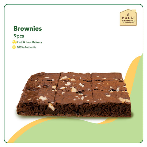 Balai Pandesal Brownies 9pcs