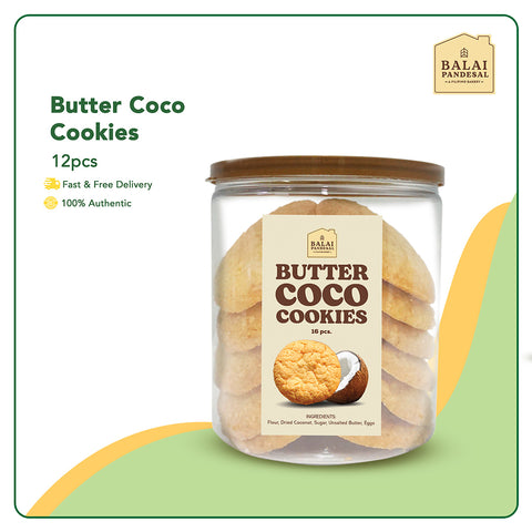 Balai Pandesal Butter Coco Cookies  16pcs
