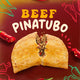 Jamaican Pattie Frozen Beef Pinatubo Box of 5