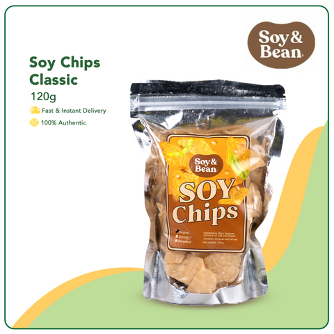 Soy & Bean Soy Chips Classic 120g