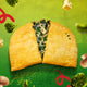 Jamaican Pattie Frozen Cheezy Spinach Mushroom Box of 5