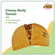 Jamaican Pattie Baked Cheezy Beefy Tomato 1pc