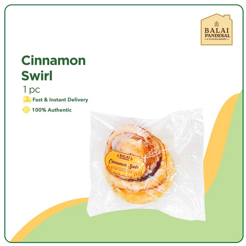 Balai Pandesal Cinnamon Swirl 1pc
