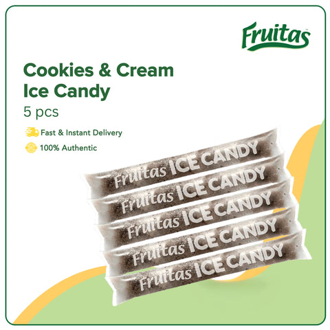 Fruitas Cookies & Cream Ice Candy 5pcs