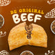 Jamaican Pattie Baked De Original Beef Box of 10