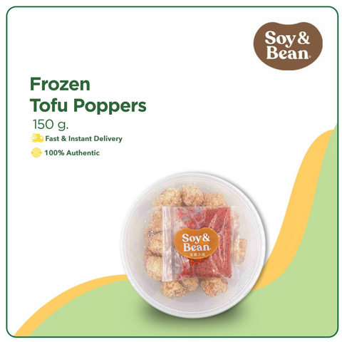 Soy & Bean Frozen Tofu Poppers 150g