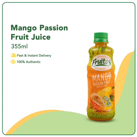 Fruitas Mango Passion Fruit Juice 355ml