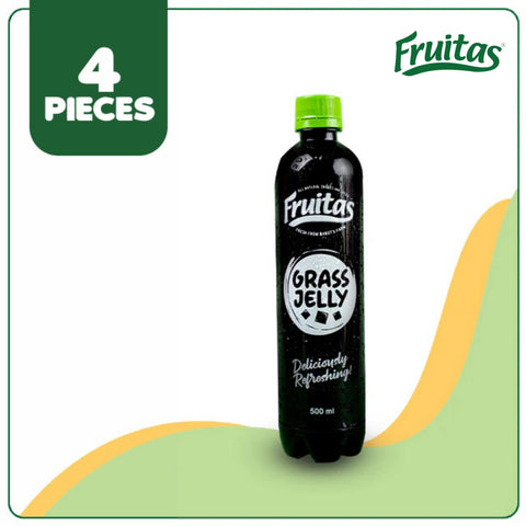 Fruitas Grass Jelly 500ml (4 bottles)