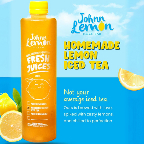 Johnn Lemon Homemade Lemon Iced Tea 500ml