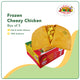 Jamaican Pattie Frozen Cheezy Chicken Box of 5
