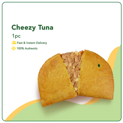 Jamaican Pattie Baked Cheezy Tuna 1pc