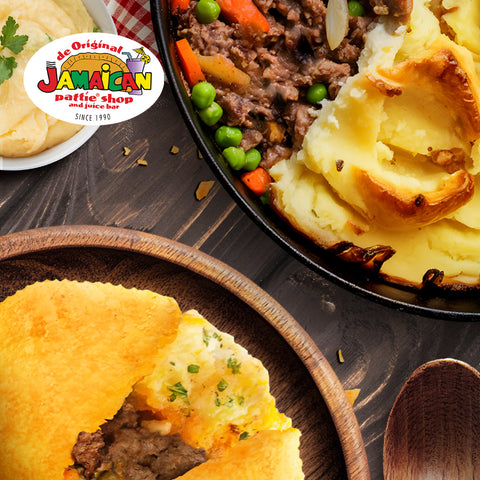 Jamaican Pattie Baked Shepherd’s Pie 1pc