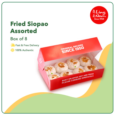 Ling Nam Fried Siopao Box of 8