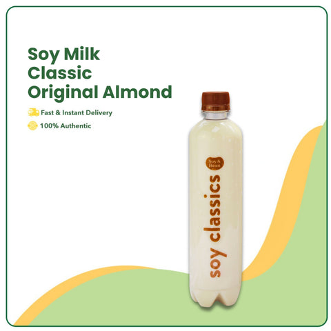 Soy & Bean Soy Milk - Original Almonds 500ml