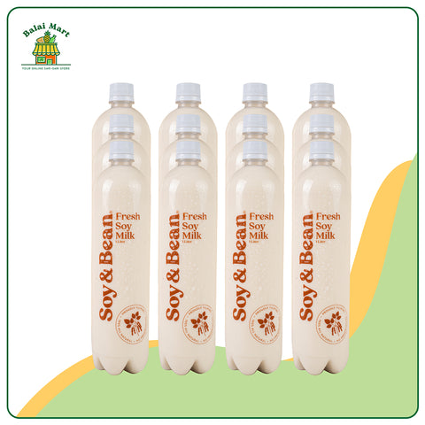 Soy & Bean Soy Milk - Original Almonds 1L Set of 12
