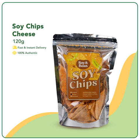 Soy & Bean Soy Chips Cheese 120g