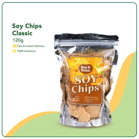 Soy & Bean Soy Chips Classic 120g