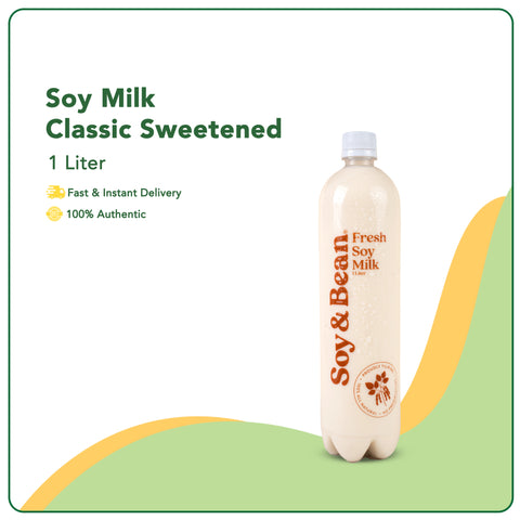 Soy & Bean Soy Milk - Classic Sweetened 1L