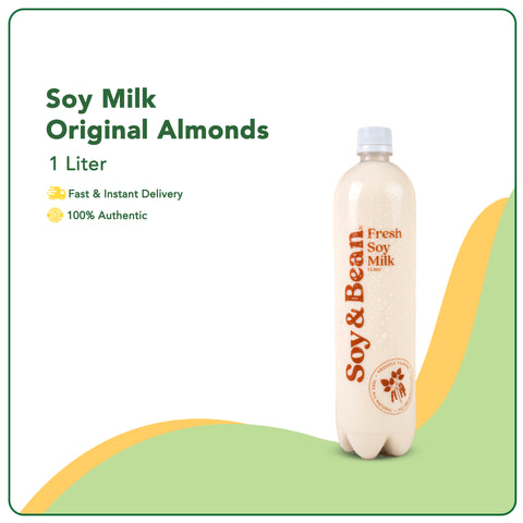 Soy & Bean Soy Milk - Original Almonds 1L