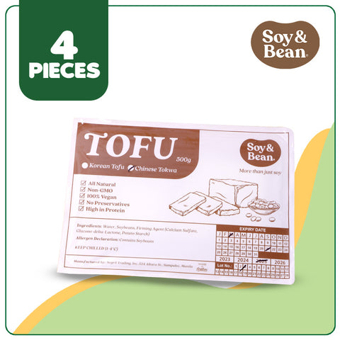 Soy & Bean Chinese Tokwa 400g (4 packs)
