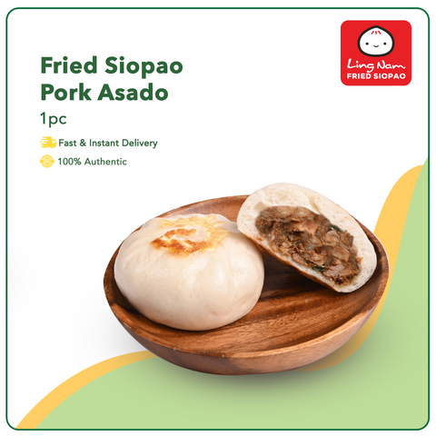 Ling Nam Fried Siopao Pork Asado 1pc